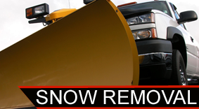 Snow Removal Truck - Fence Contractor